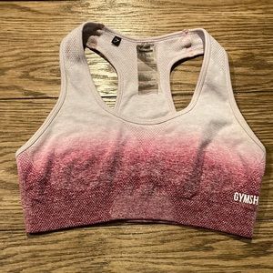 GYMSHARK ombré sports bra